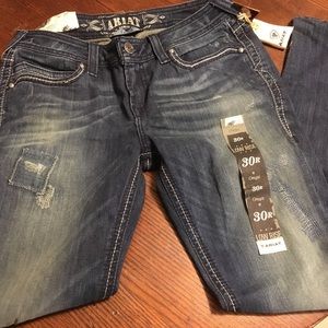 NWT Ariat Onyx low rise skinny jeans